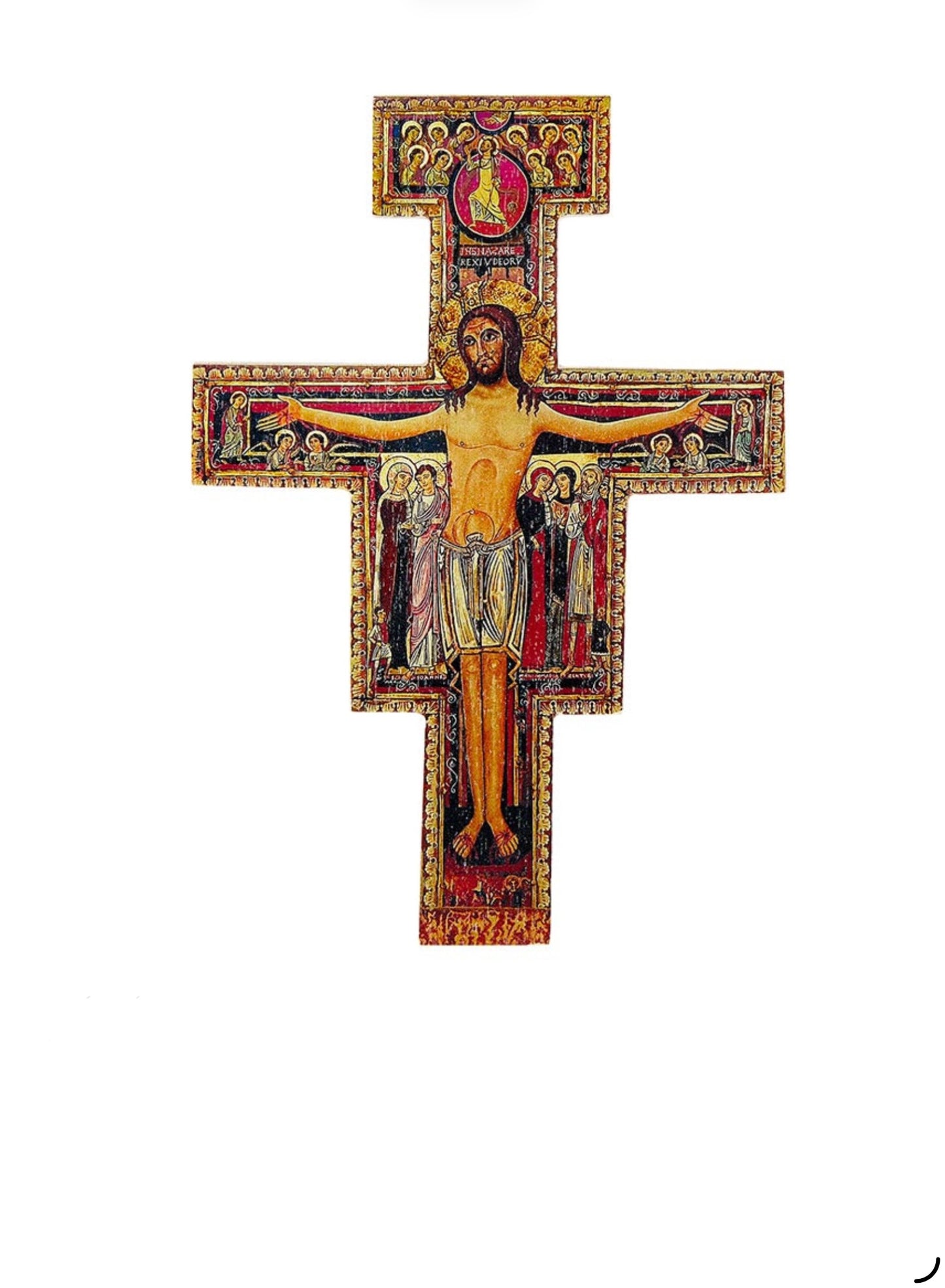 8" San Damiano Crucifix