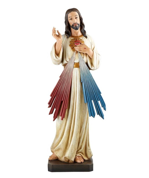 24" Divine Mercy Statue