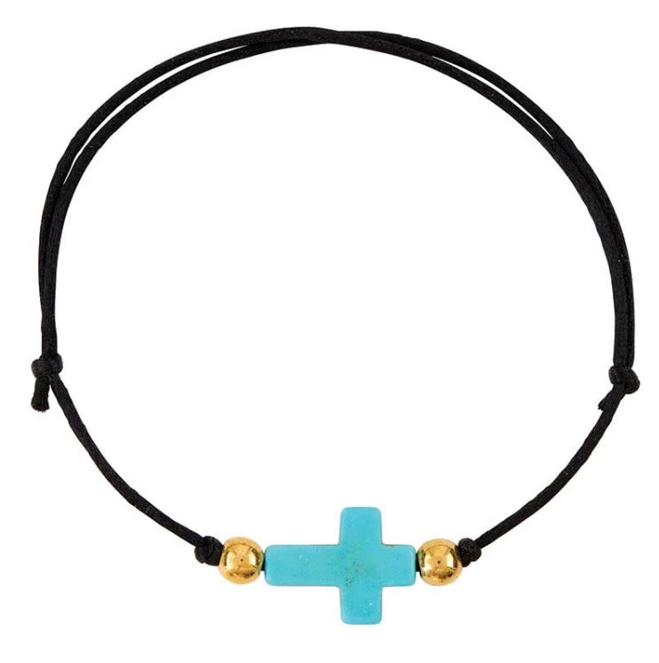 Stone Tie Bracelets Filled Display