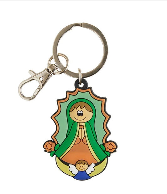 Tiny Devotions Our Lady of Guadalupe Key Chain