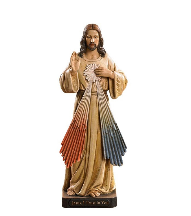 8" Toscana Collection Divine Mercy Statue