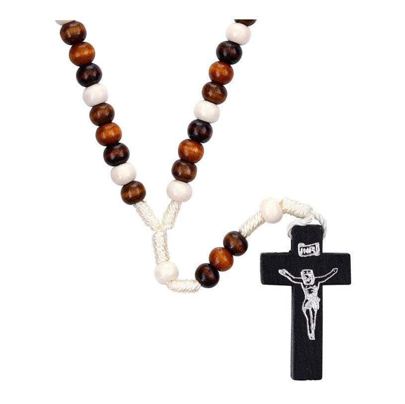 Multicolor Cord Rosary