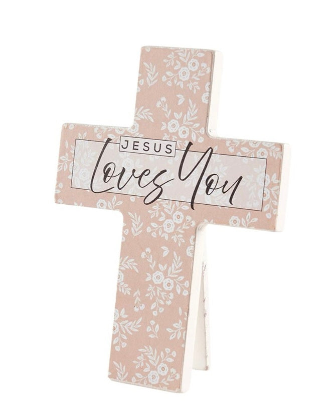 Filled Display - Mini Easel Crosses - Heavenly Sentiments each