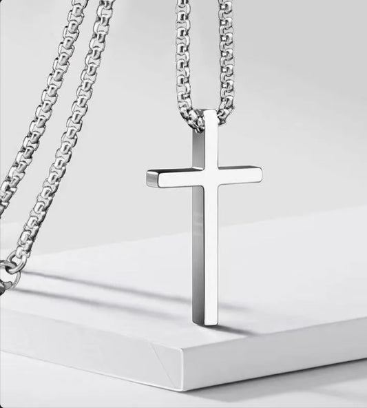 Collar Con Colgante De Cruz