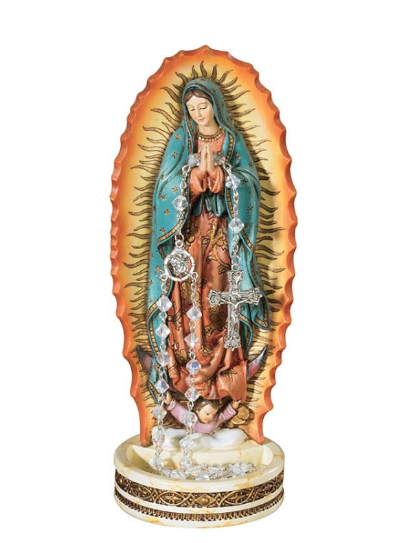 Our Lady of Guadalupe Rosary Holder