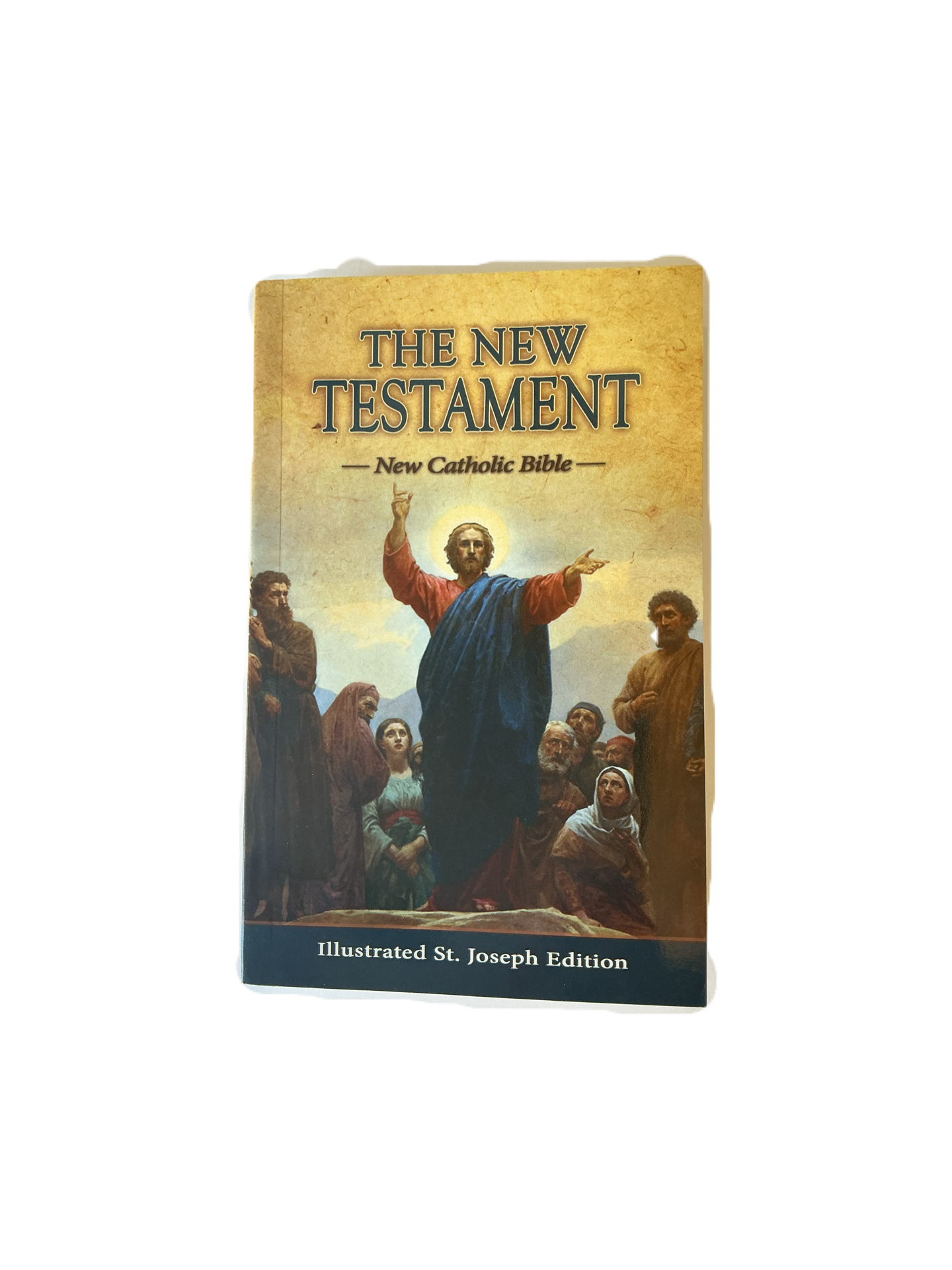 New Testament  New Catholic Bible color brown illustrated St. Joseph Edition