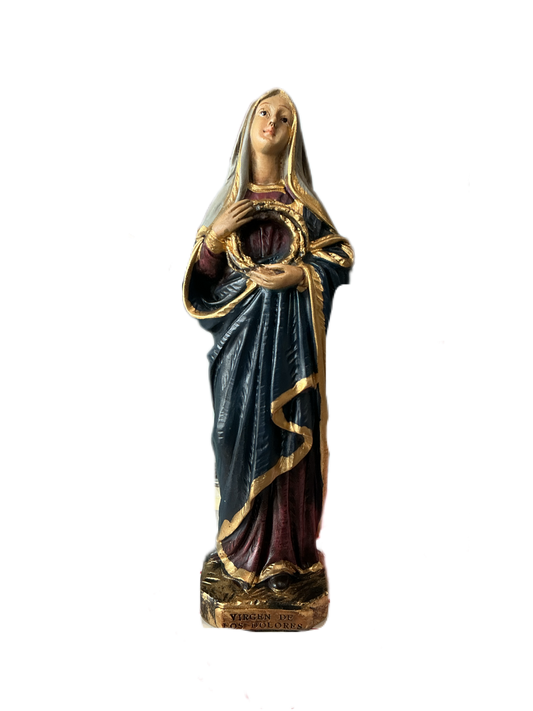 Virgen de los Dolores 8”H