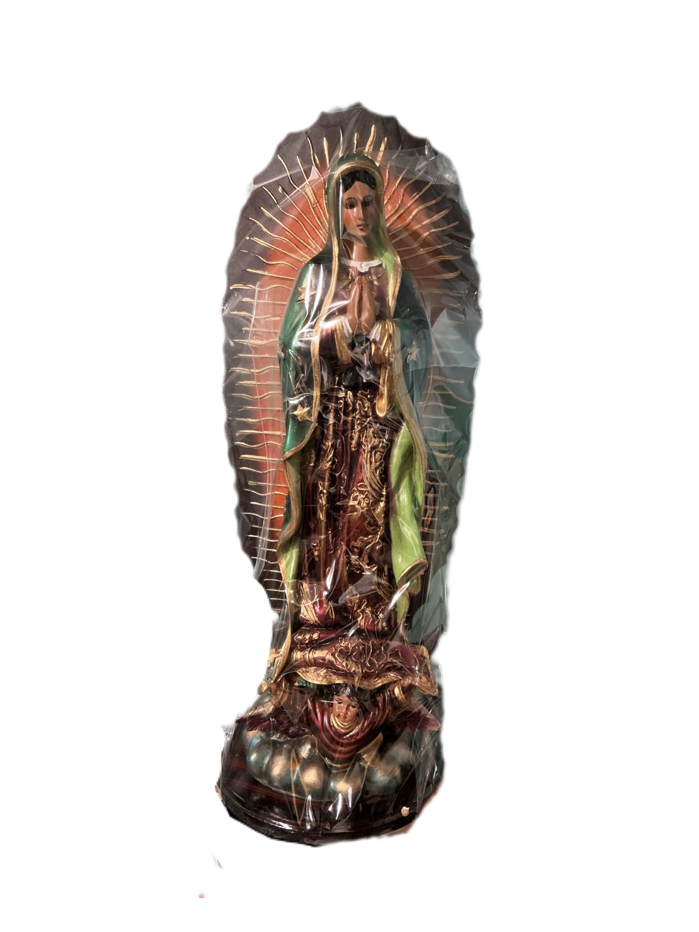 Virgen de Guadalupe 16”H