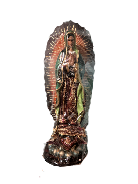 Virgen de Guadalupe 16”H