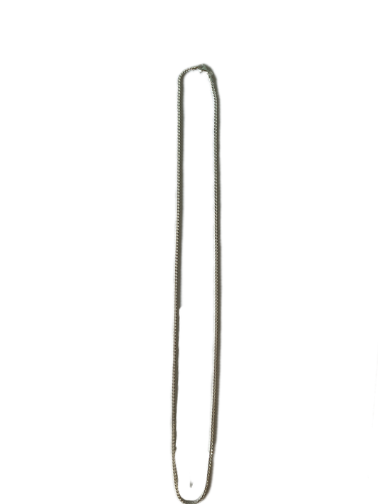 Silver Snake Chain 22"H