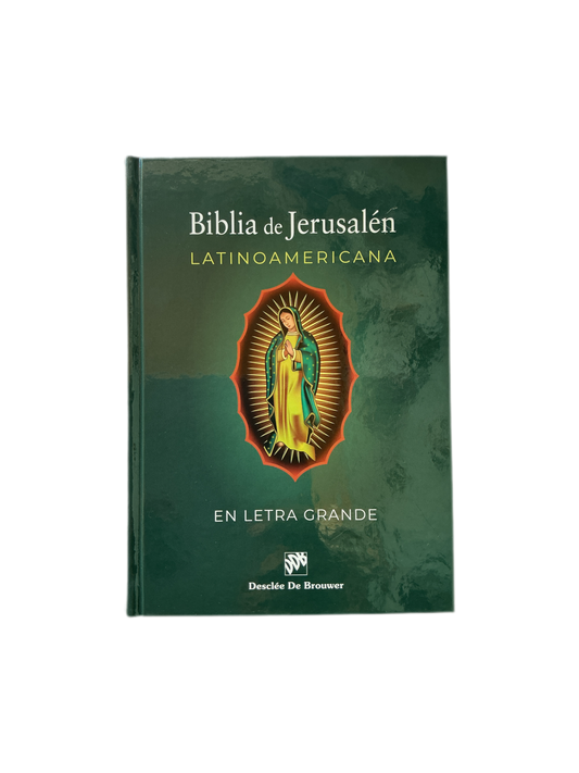 La Biblia de Jerusalén Latinoamericana con letra grande