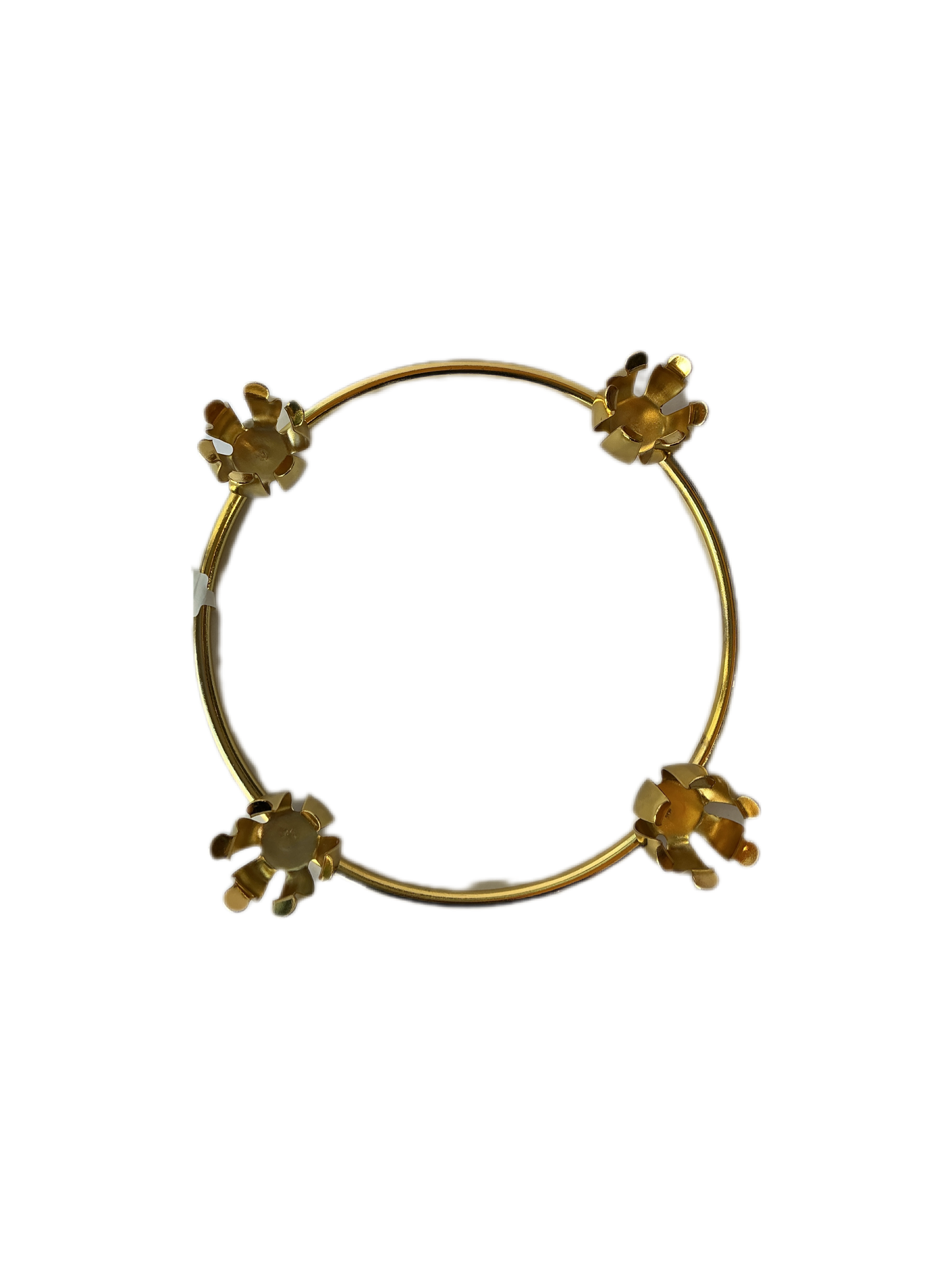 6" Dia Brass Advent Wreath
