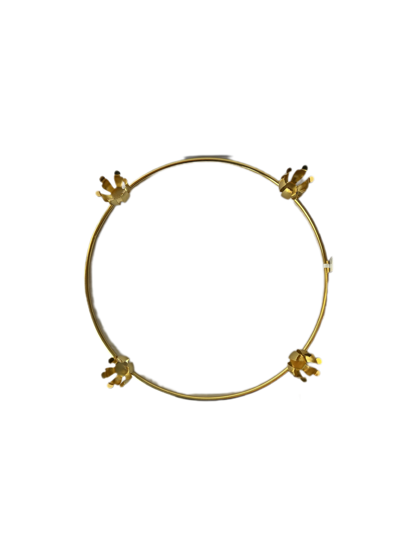 11" Dia Brass Advent Wreath