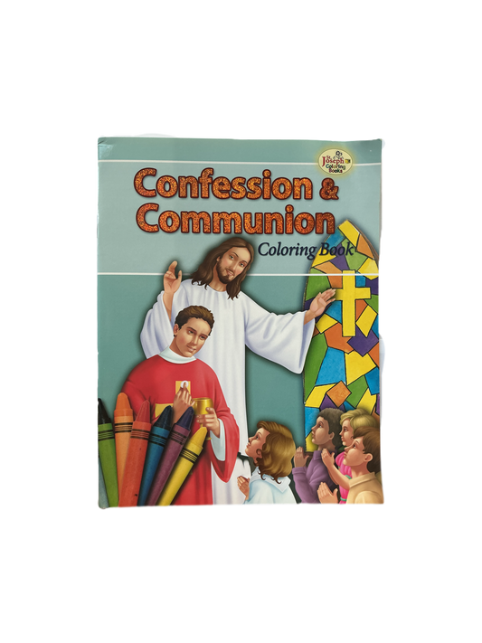Confession & Communion Coloring book