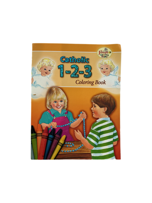 Catholic 1-2-3 Coloring Book
