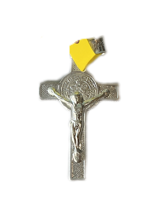 Silver St Benedict Crucifix Medal