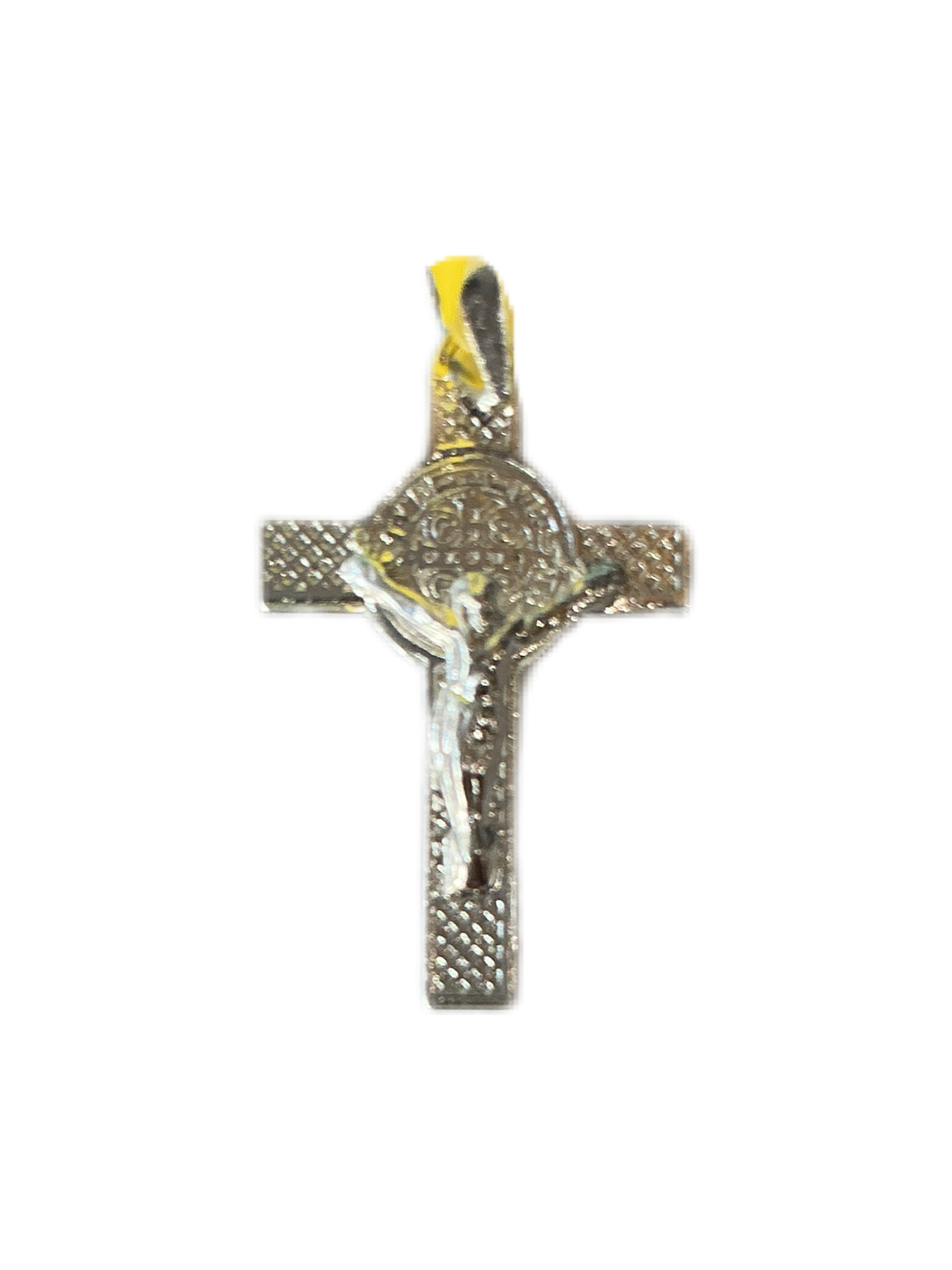 Silver St Benedict Crucifix Medal