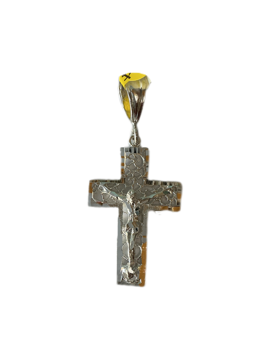 Silver Crucifix 2"H