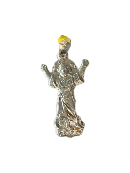 Silver Divine Child 1.5 "H