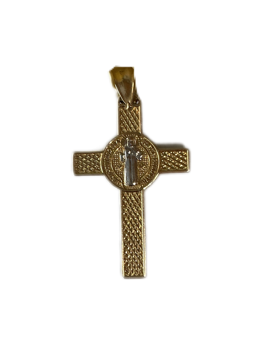 San Benedict Cross Gold