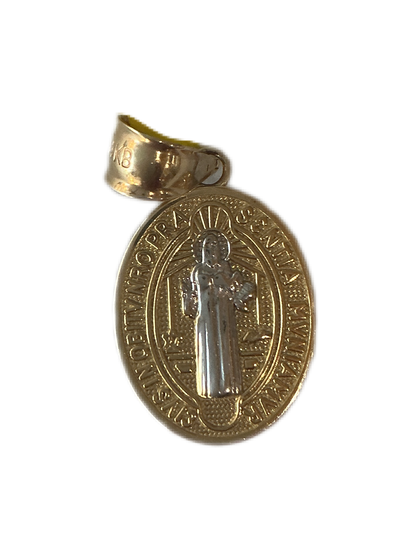 Gold Medal St. Benedict Oval Shape
