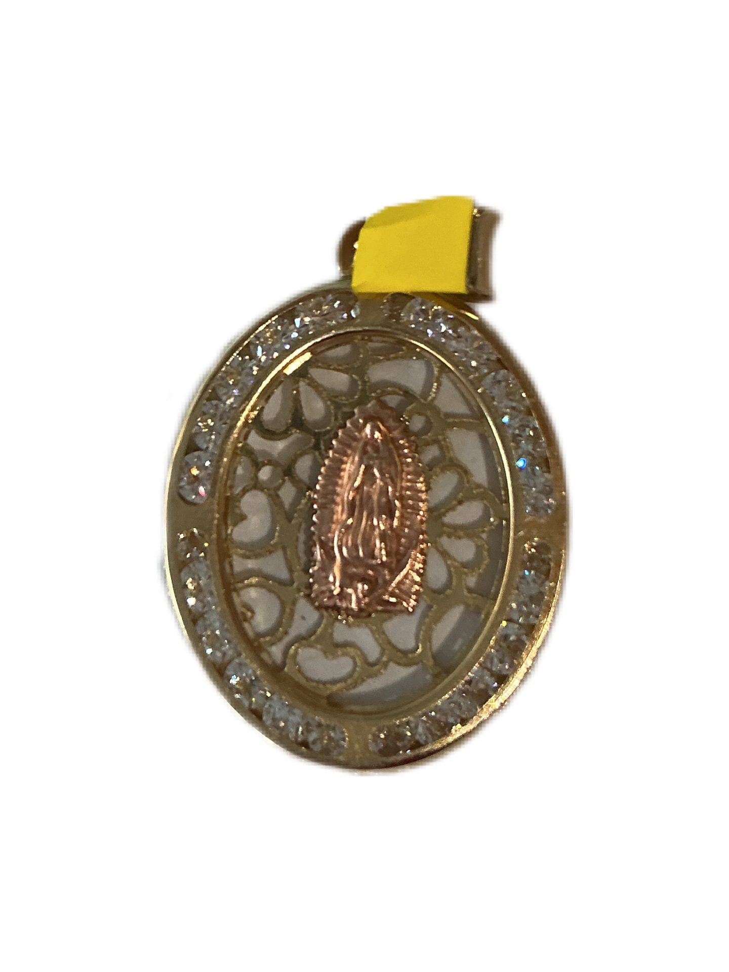 Medal Gold Virgen de Guadalupe