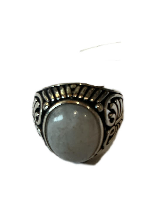 Stone Ring Silver Size #7