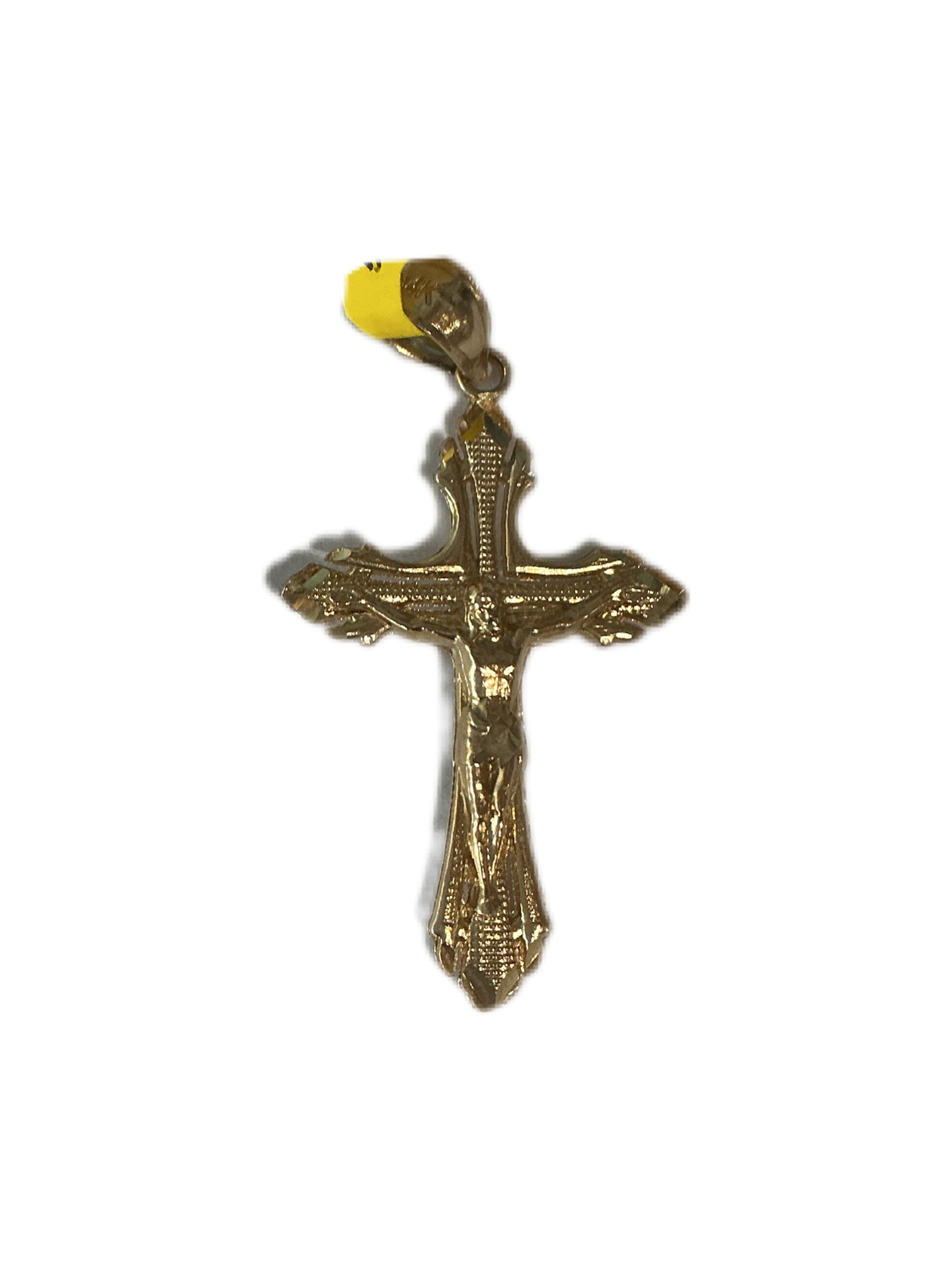 Gold Crucifix with Jesus