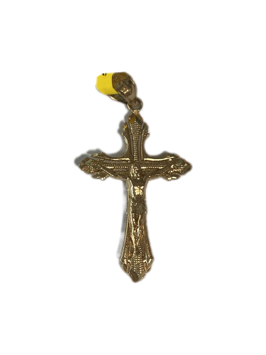 Gold Crucifix with Jesus