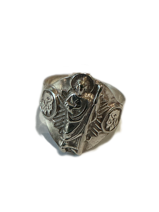 Silver Ring San Judas