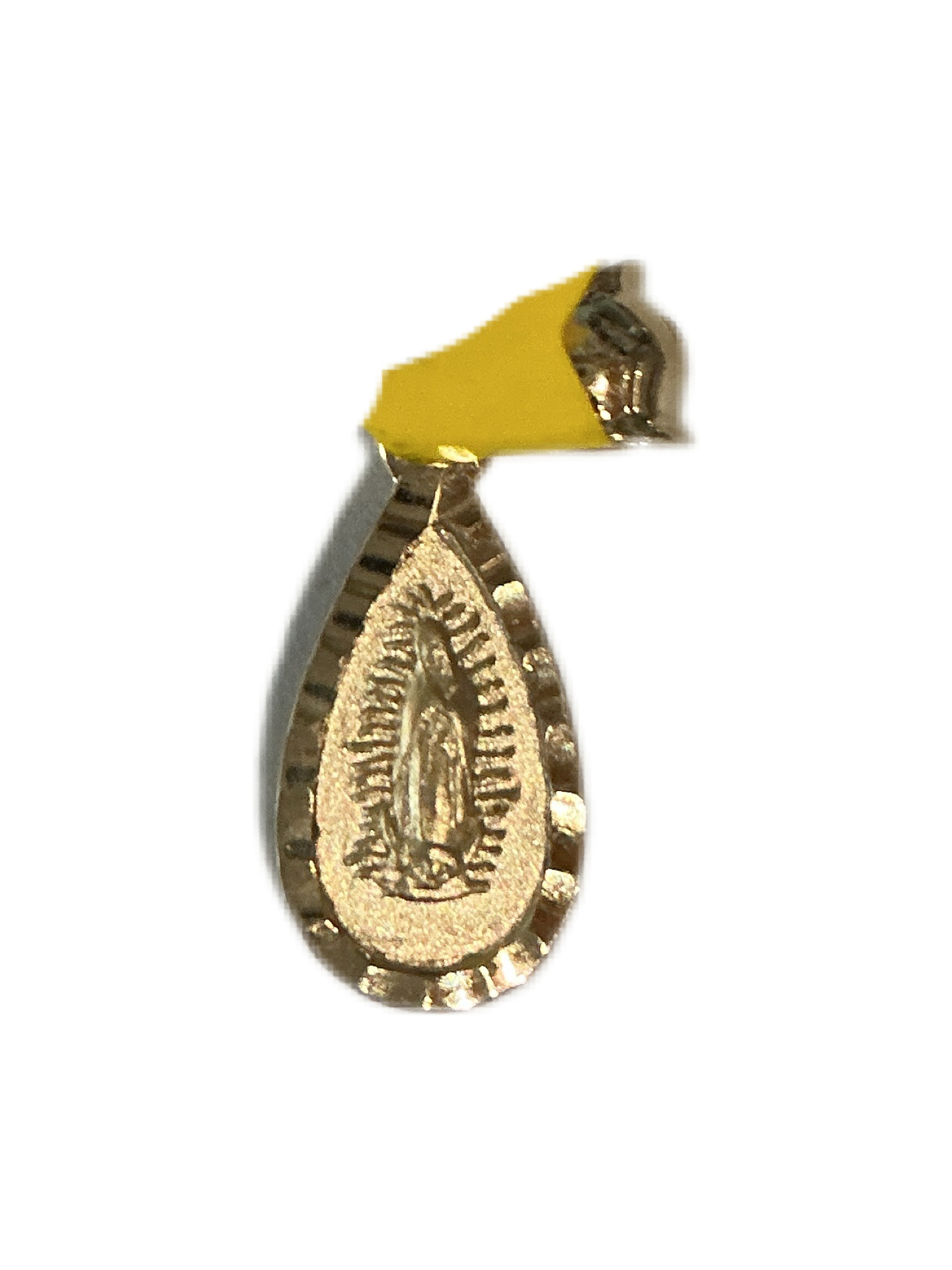 Gold Baptism and Virgen de Guadalupe Medal