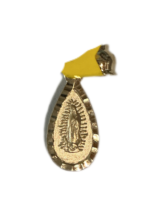 Gold Baptism and Virgen de Guadalupe Medal