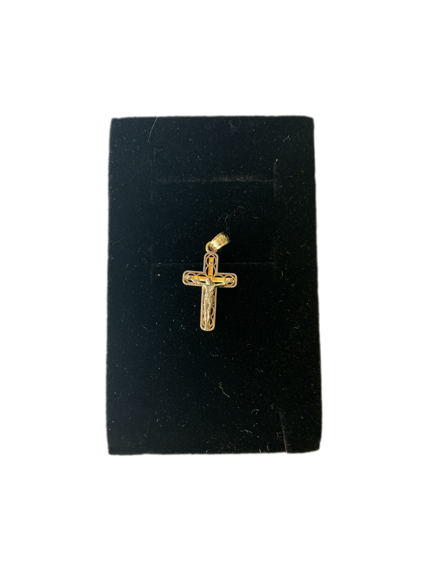 14K Gold Crucifix