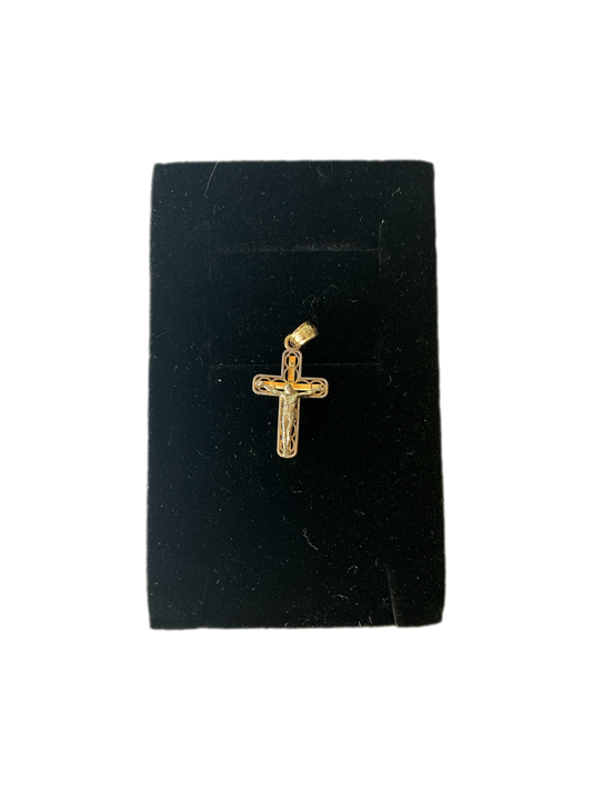 14K Gold Crucifix