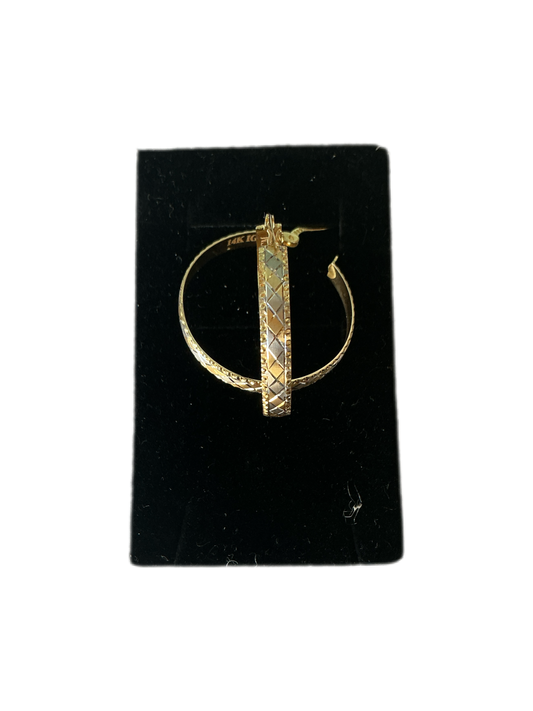 Earring Gold Hoop
