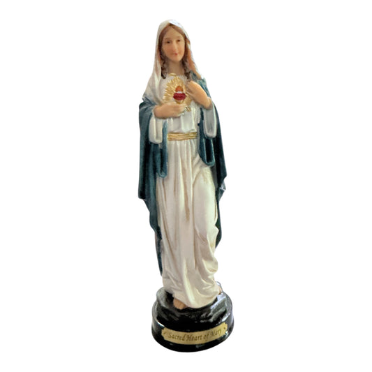 STATUE 8” SACRED HEART OF MARY