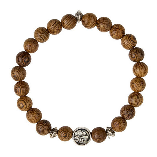 St. Joseph Wood Grain Bracelet