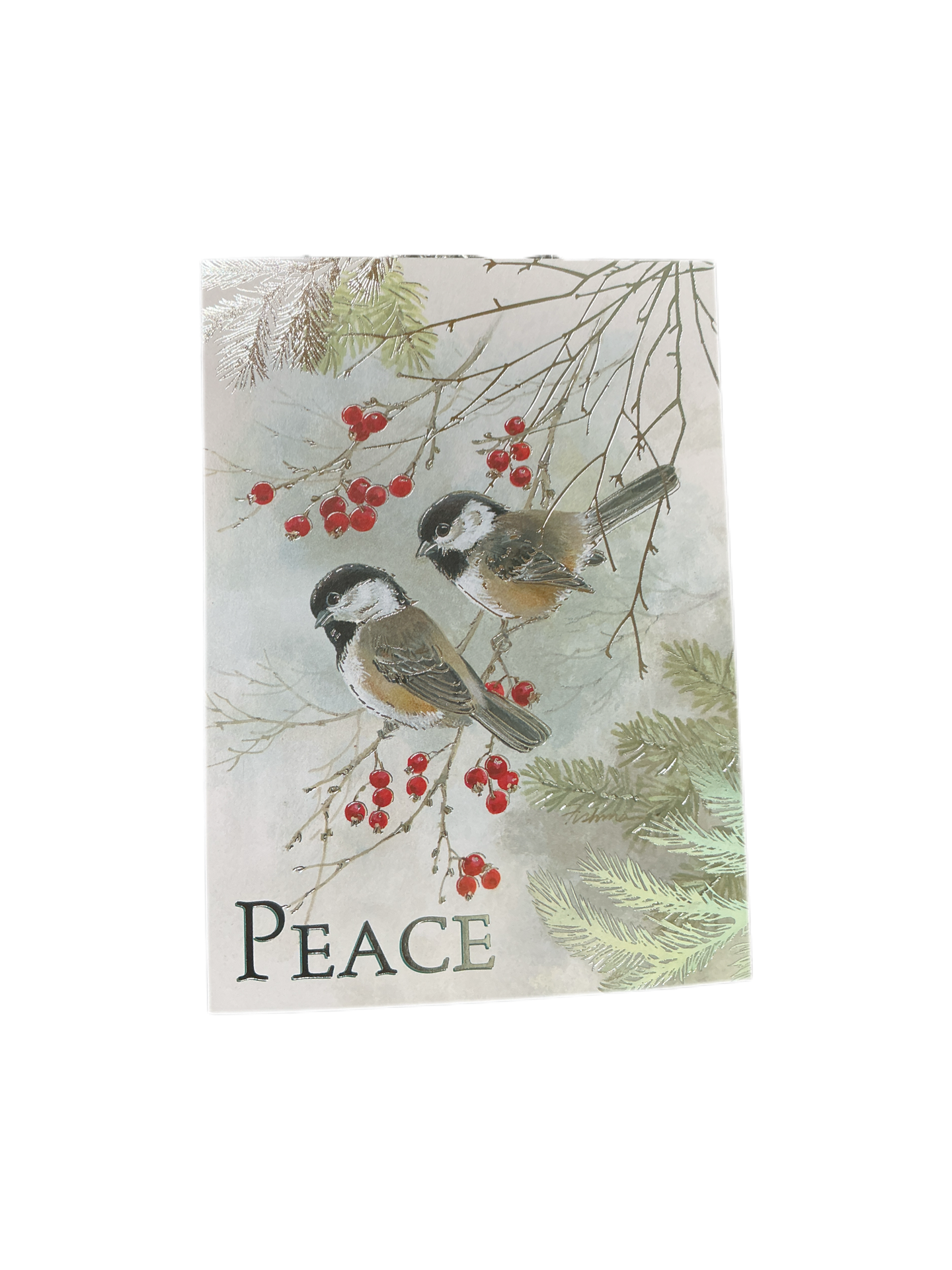Wishing you the simple beauty of the season and a New Year of peace and promise Card