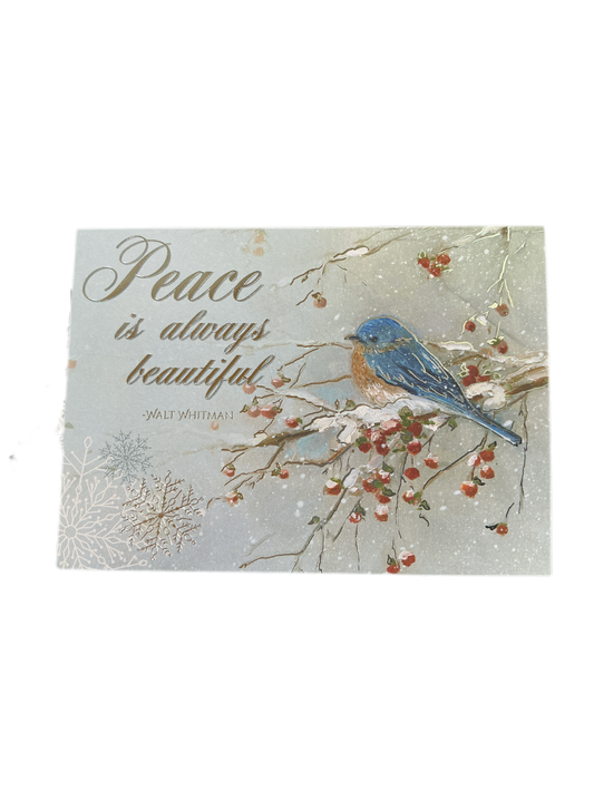 Peace is always beautiful Card