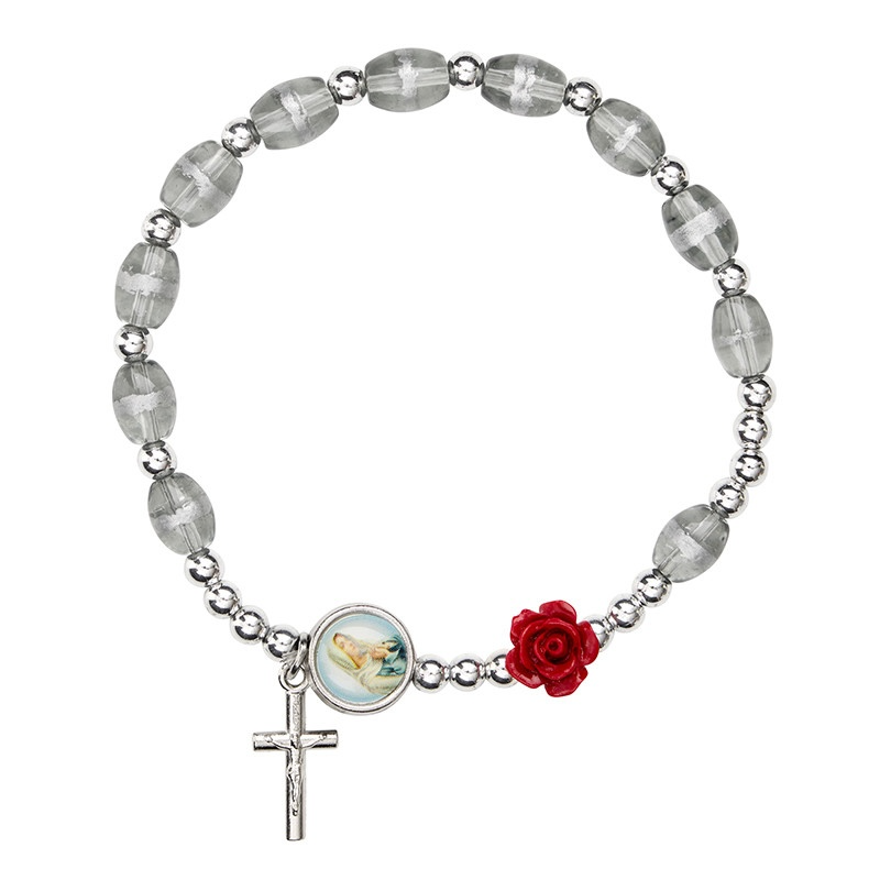 Rose Rosary Bracelet Assortment