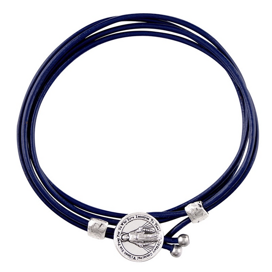Miraculous Imitation Leather Wrap Bracelet