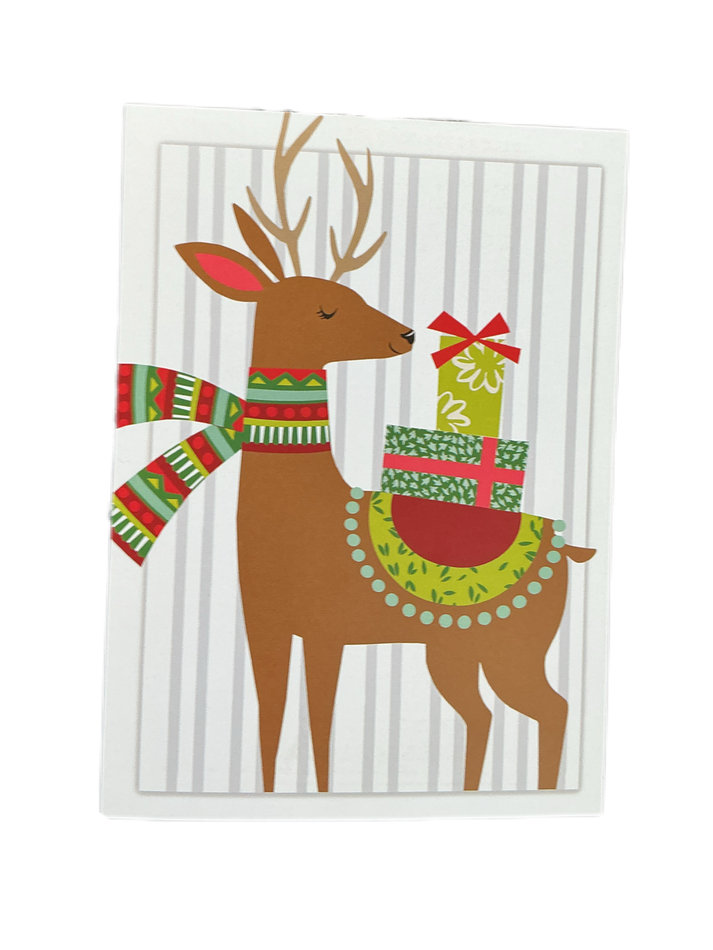 ¡Disfruta todos los regalos que trae la Navidad! Tarjeta