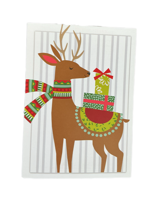 ¡Disfruta todos los regalos que trae la Navidad! Tarjeta