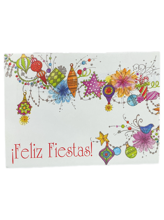 ¡Feliz Fiestas! Tarjeta