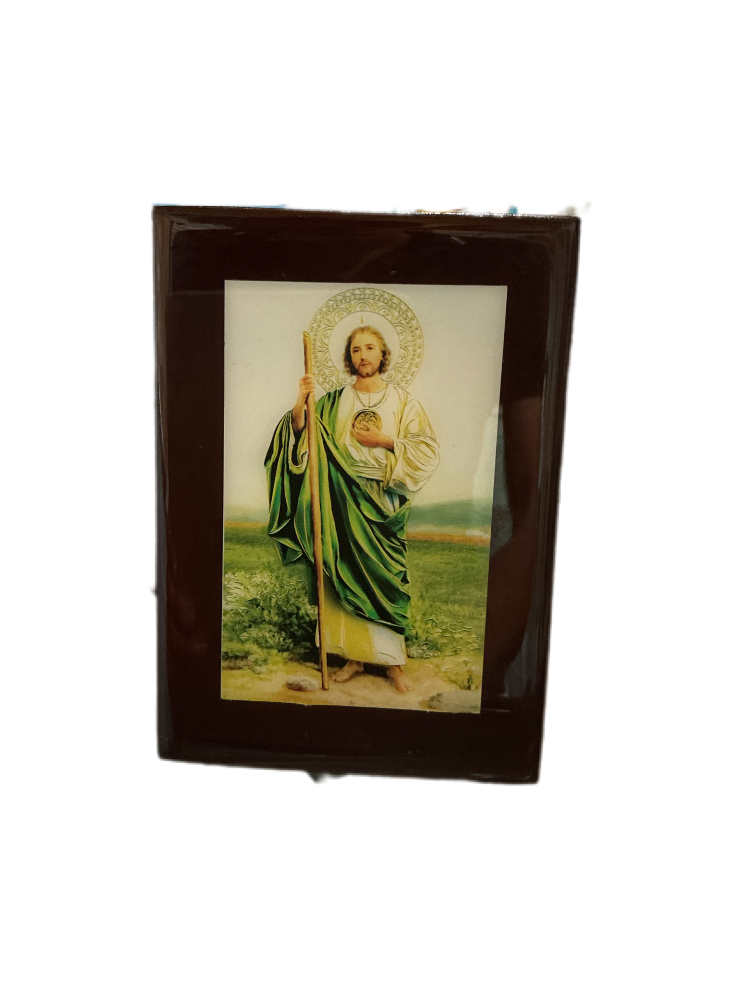 Wooden Picture St. Judes 4 x 5.5”