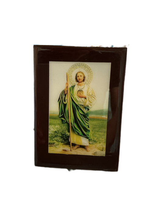 Wooden Picture St. Judes 4 x 5.5”