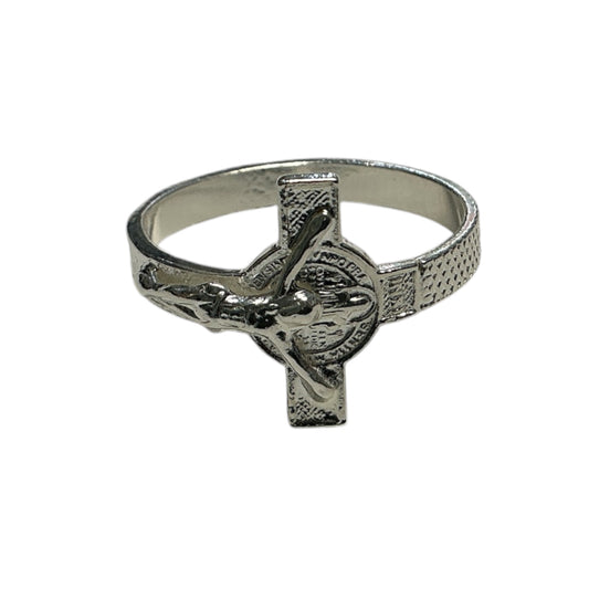Anillo de Plata San Benito #8