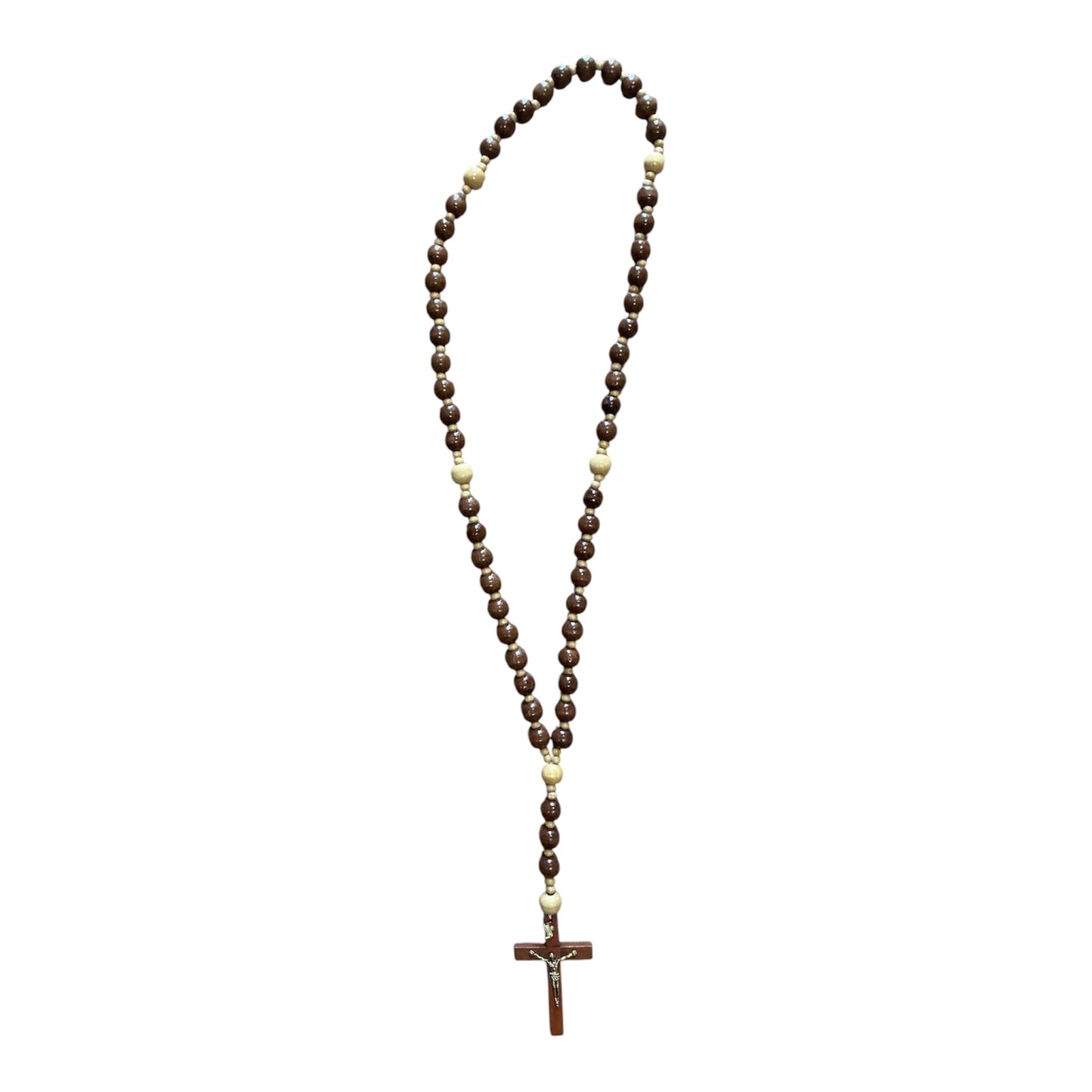 Rosario de Madera para Pared