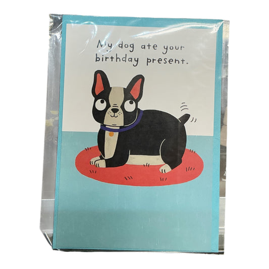 My Dog Ate Your Birthday Present