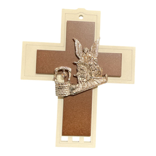 Cruz Con Angel de la Guarda